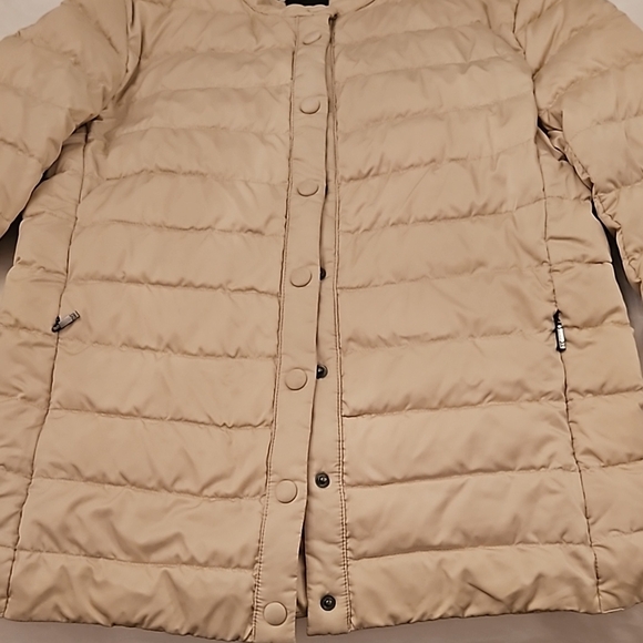 WEEKEND MAXMARA Cream Puffer Jacket - Picture 1 of 1